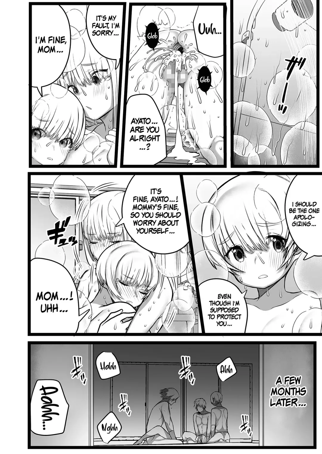 Boku to Mama no Himegoto | Mom's and My Secret Fhentai - Page 24