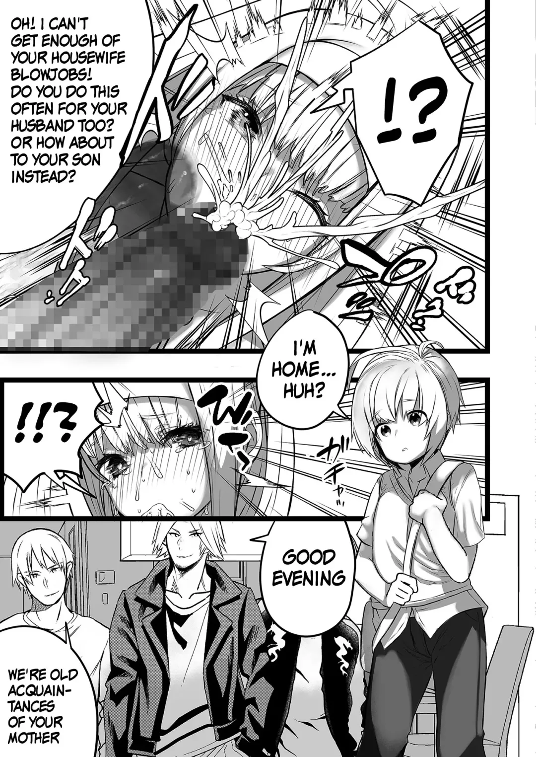 Boku to Mama no Himegoto | Mom's and My Secret Fhentai - Page 7