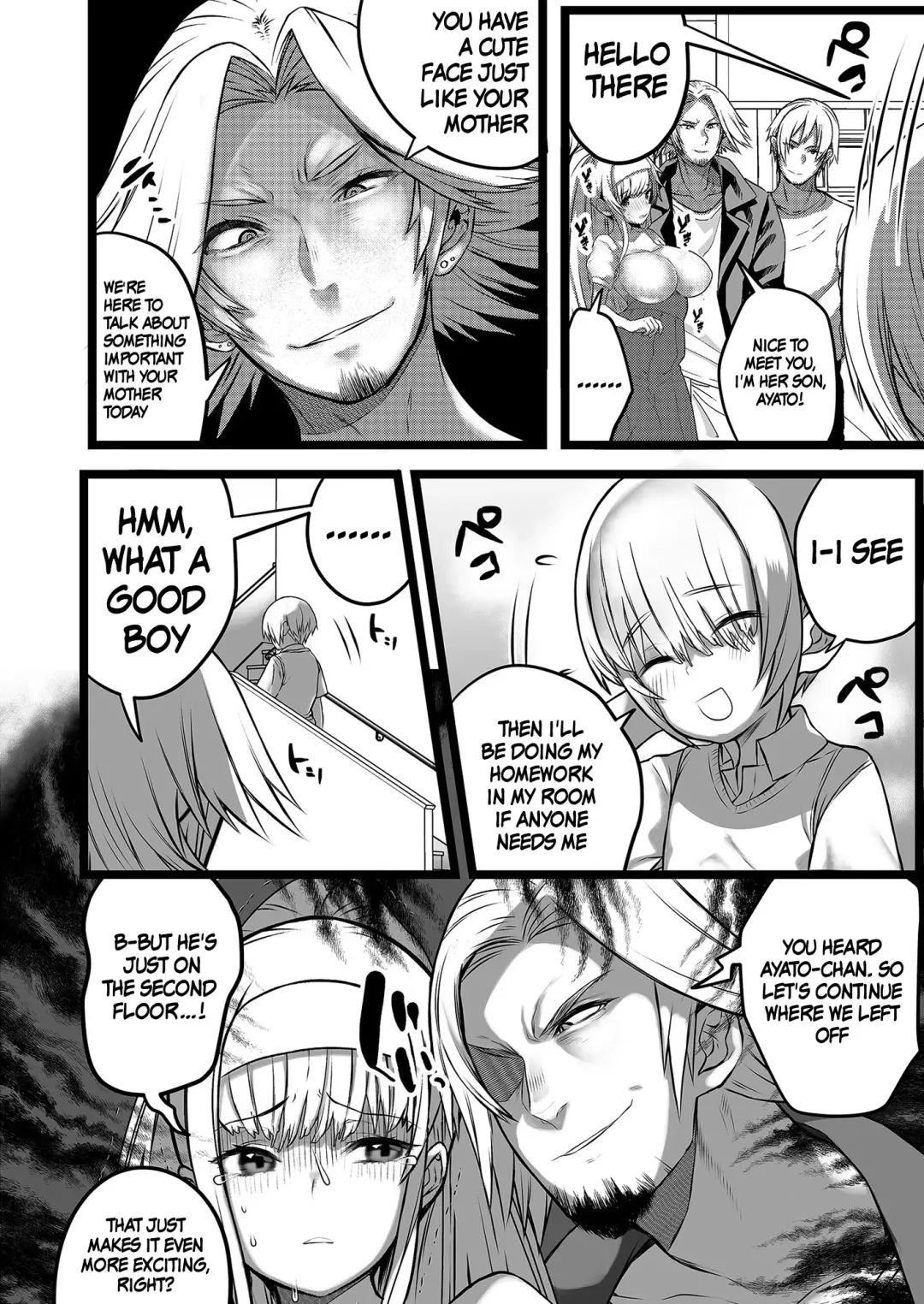Boku to Mama no Himegoto | Mom's and My Secret Fhentai - Page 8