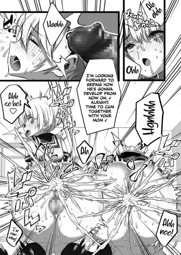 Boku to Mama no Himegoto | Mom's and My Secret Fhentai - Page 23