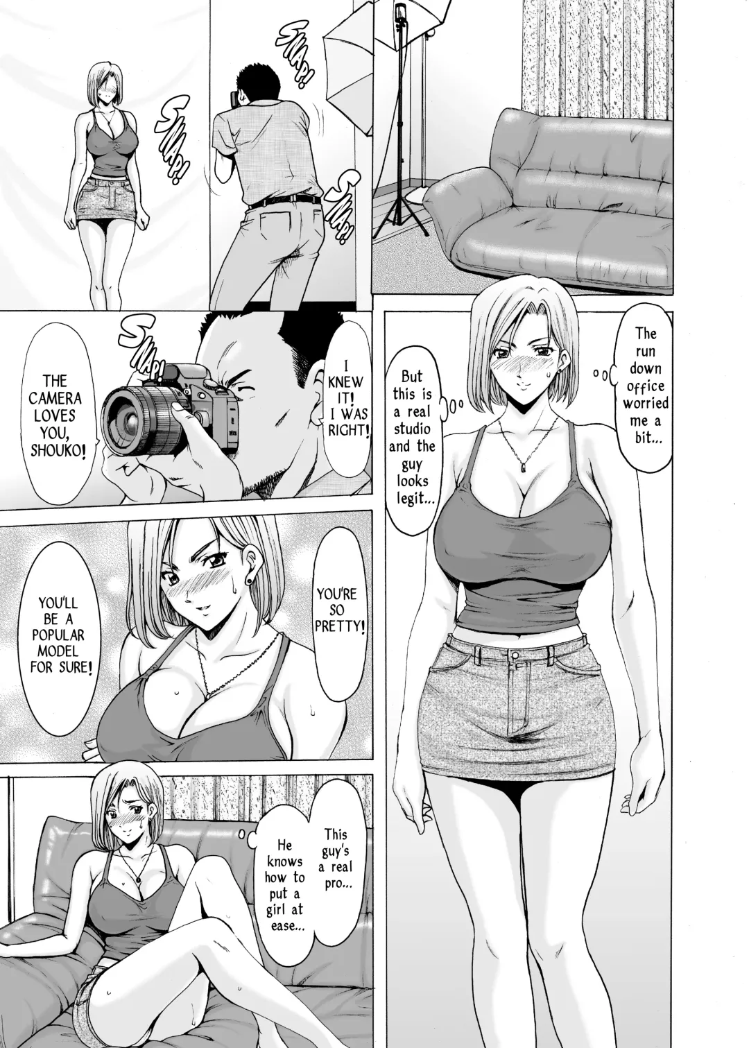 [Hoshino Ryuichi] Motoyan Zuma ga Ochiru made | Before My Reformed Delinquent Wife Falls Fhentai - Page 12