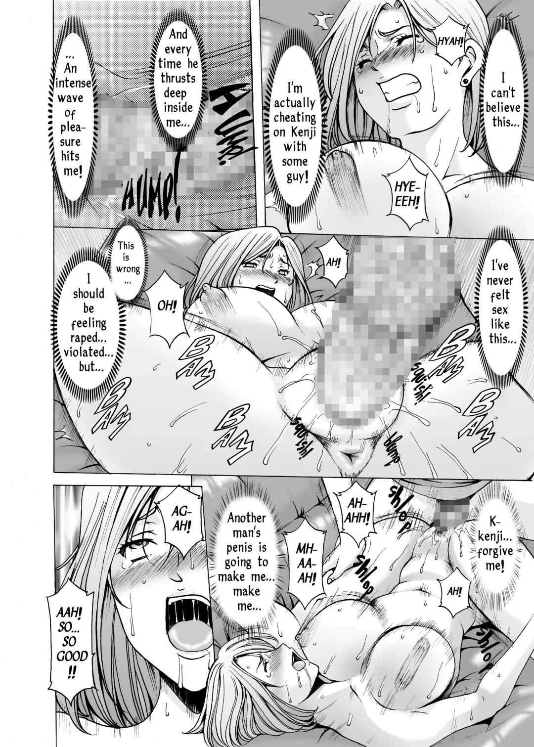 [Hoshino Ryuichi] Motoyan Zuma ga Ochiru made | Before My Reformed Delinquent Wife Falls Fhentai - Page 27