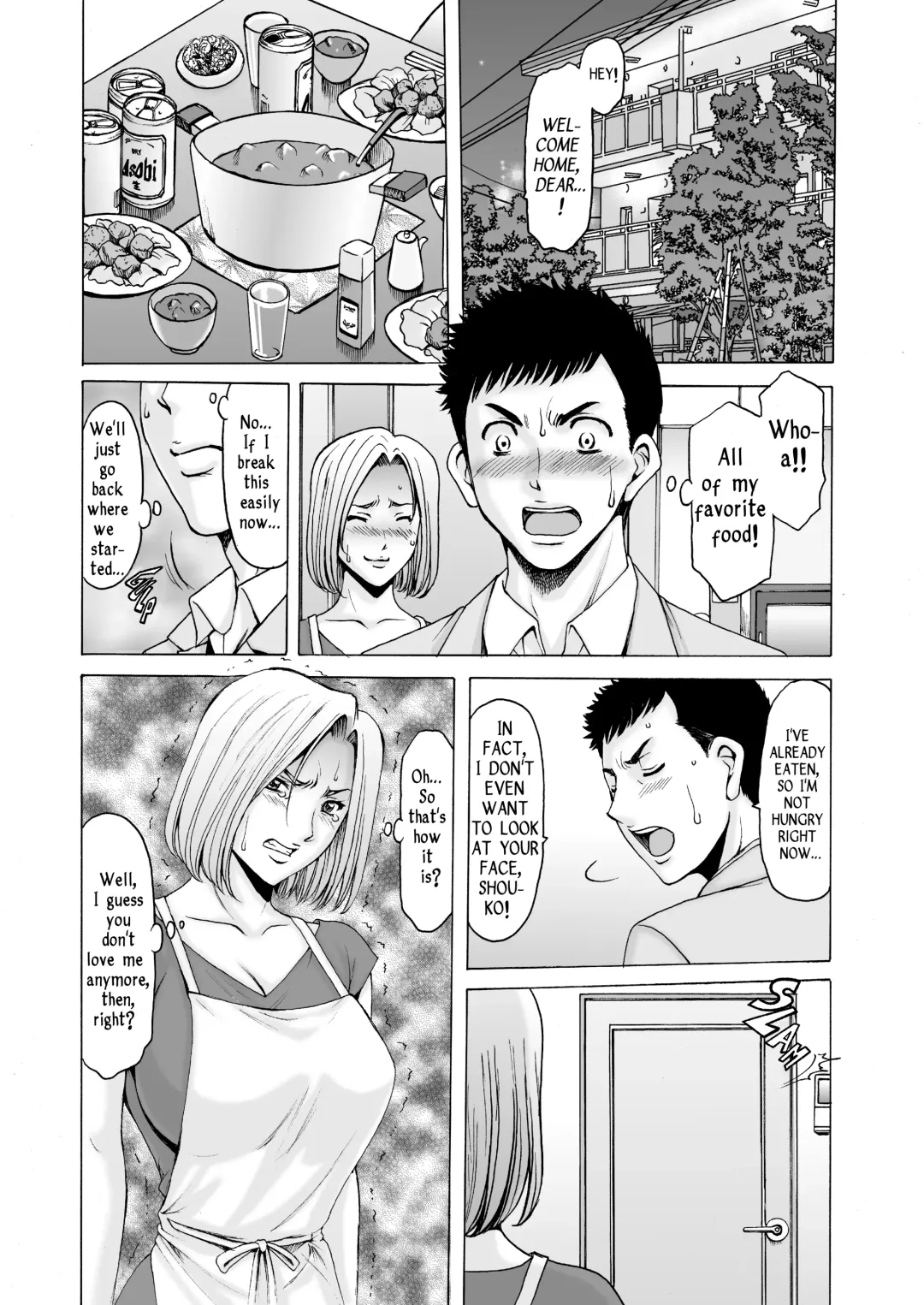 [Hoshino Ryuichi] Motoyan Zuma ga Ochiru made | Before My Reformed Delinquent Wife Falls Fhentai - Page 37