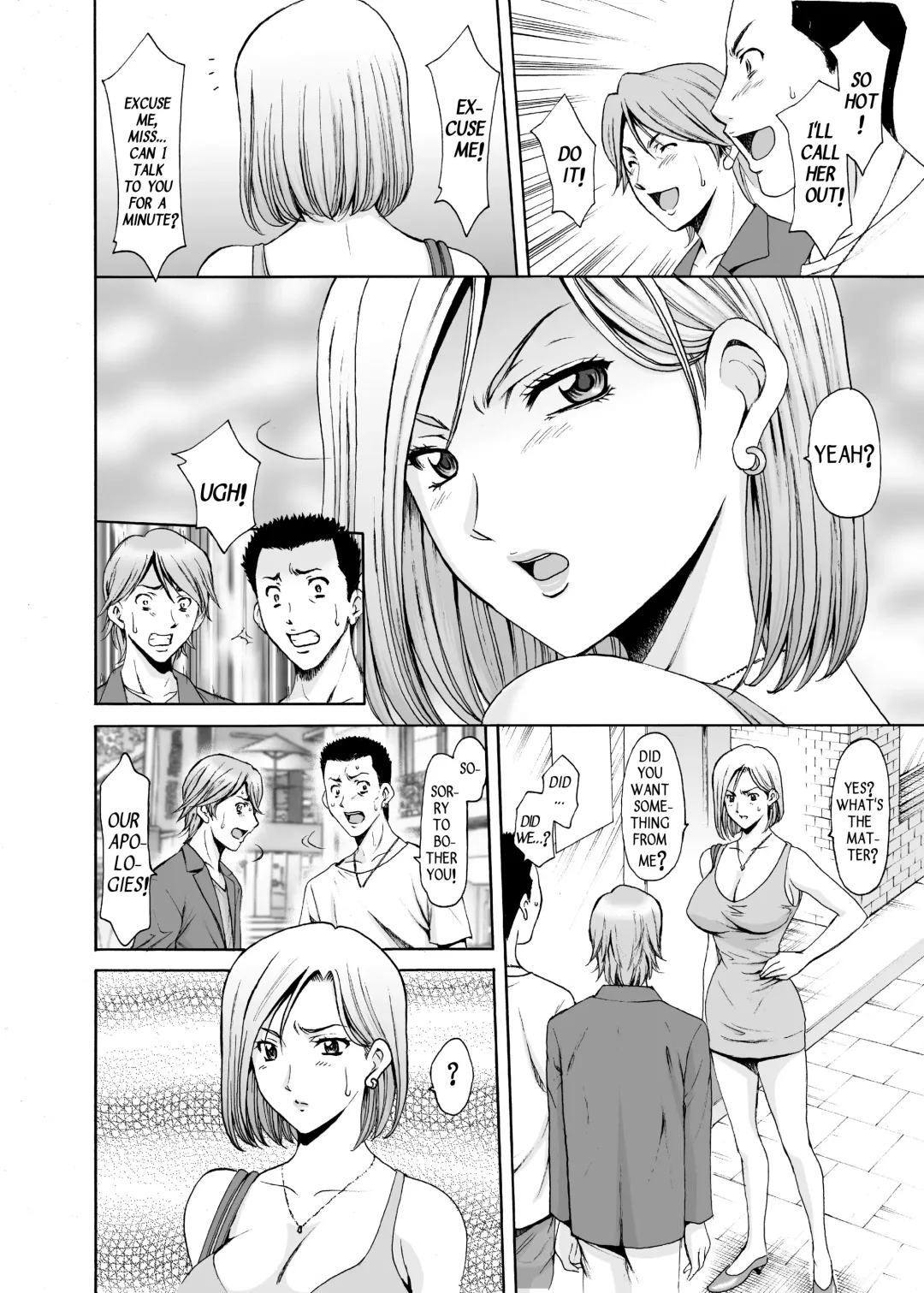 [Hoshino Ryuichi] Motoyan Zuma ga Ochiru made | Before My Reformed Delinquent Wife Falls Fhentai - Page 5