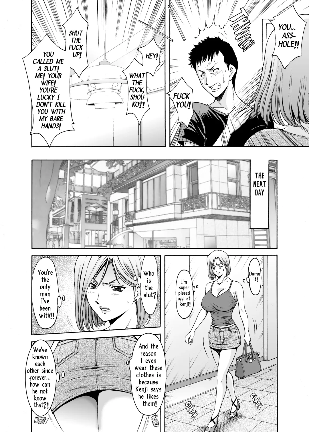 [Hoshino Ryuichi] Motoyan Zuma ga Ochiru made | Before My Reformed Delinquent Wife Falls Fhentai - Page 7
