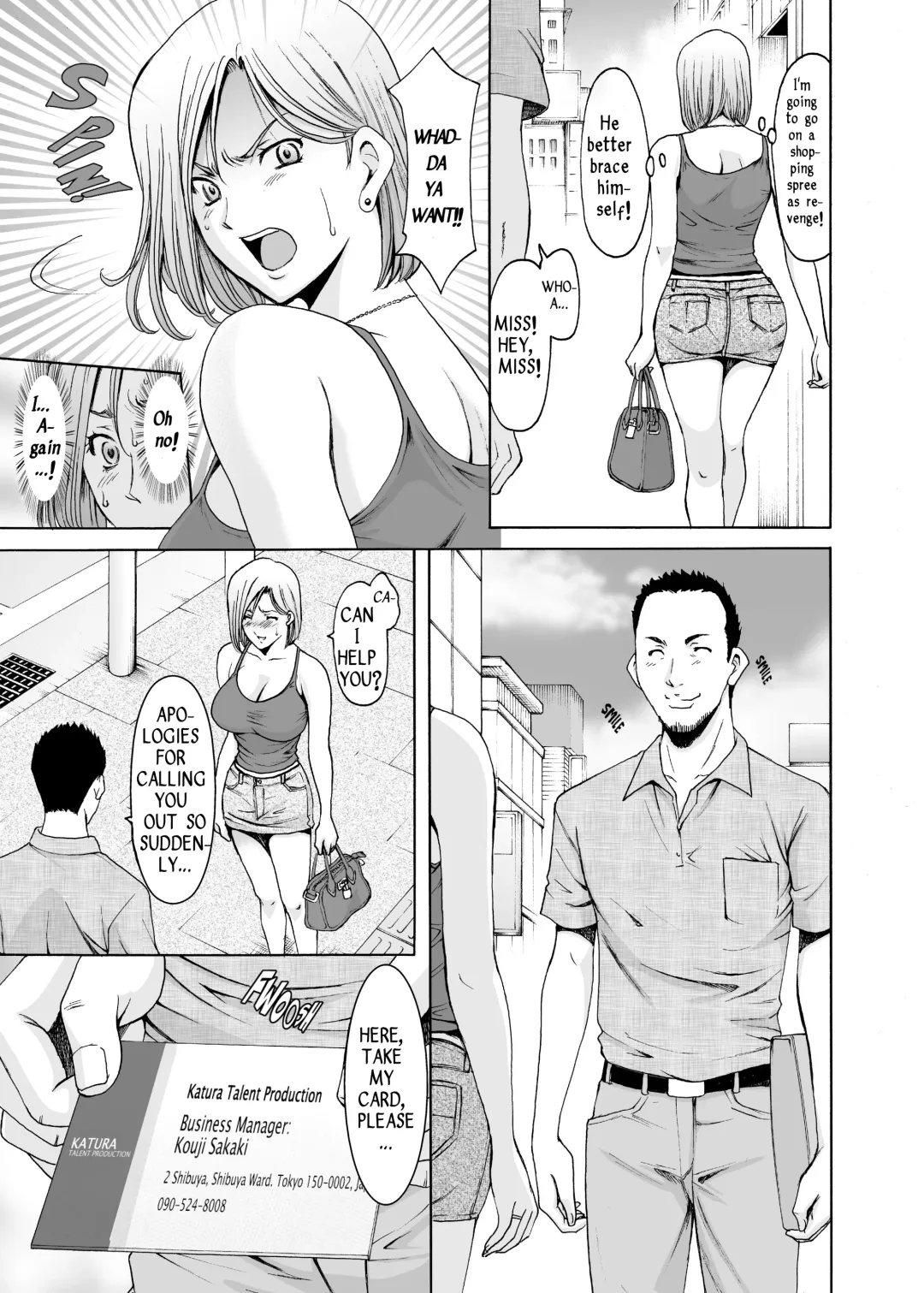 [Hoshino Ryuichi] Motoyan Zuma ga Ochiru made | Before My Reformed Delinquent Wife Falls Fhentai - Page 8