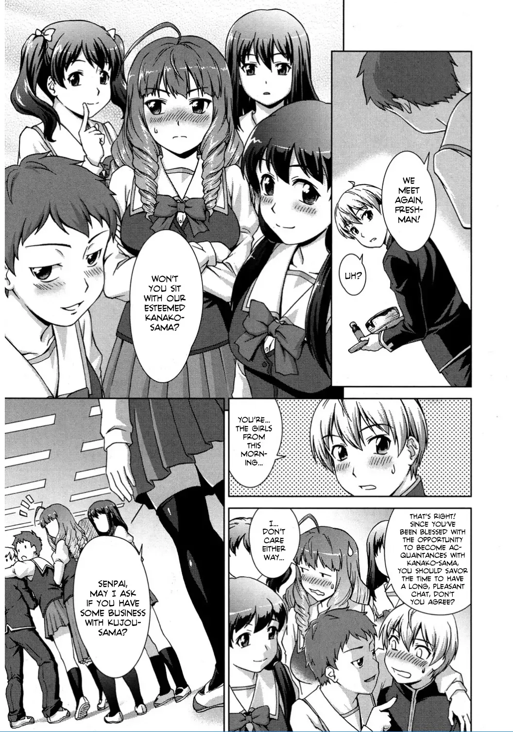 [Shinogi A-suke] Boku Joshikou ni Nyuugaku Shimashita! Dai 02 Wa | I Enrolled into an All Girls' School! Chapter 02 Fhentai - Page 9