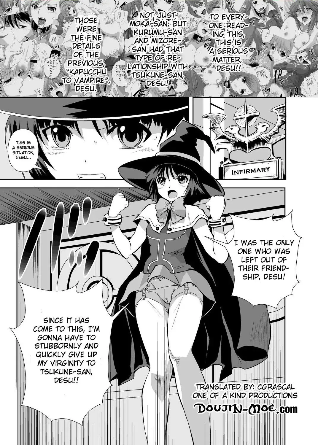 [Migiyori - Oobanburumai] Kapu Kapucchuu to Vampire Fhentai - Page 4