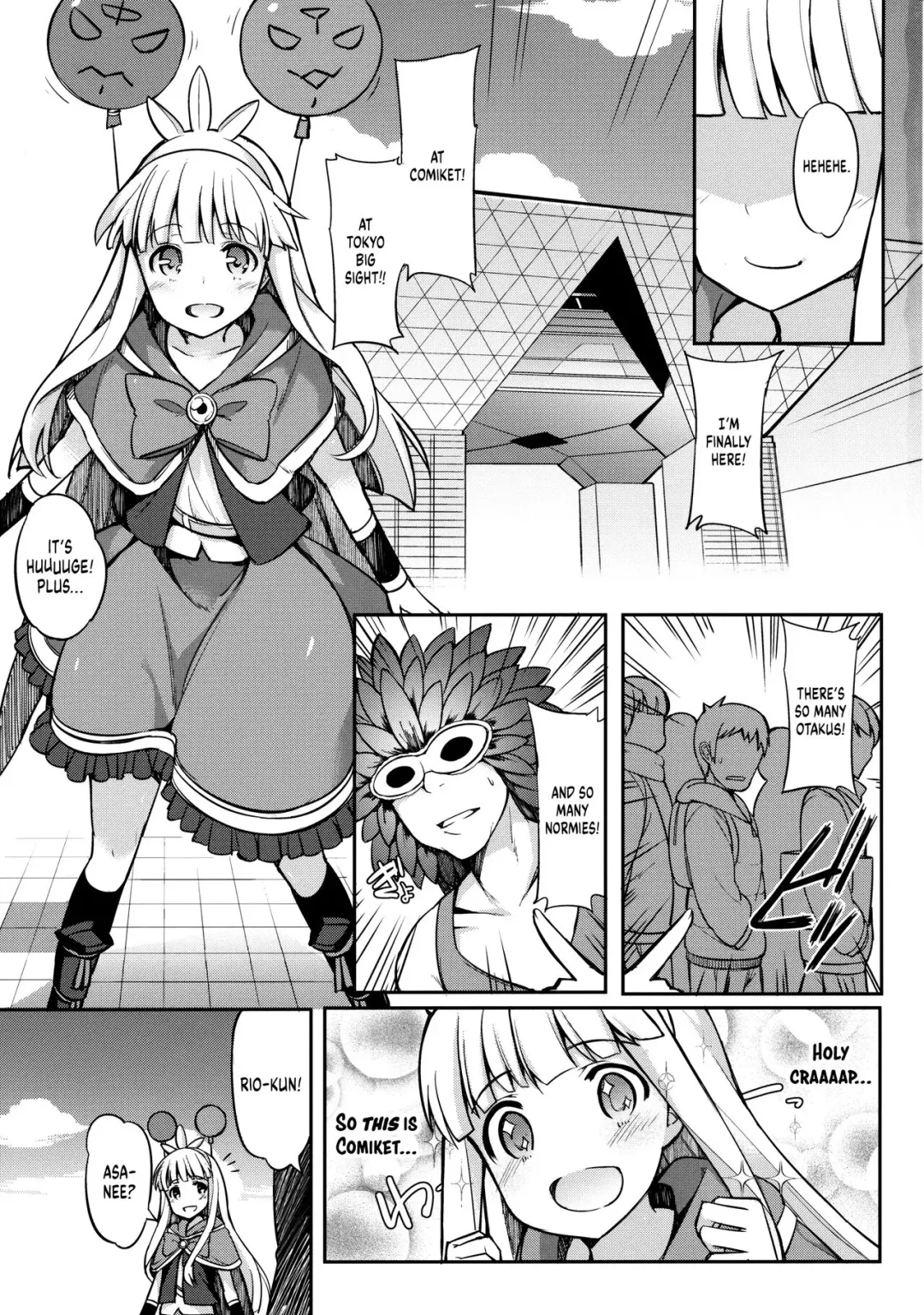 [Itose Ikuto] I Had a Cross Fate Episode at Comiket with an Onee-san I Met on Twitter and Spurted out Something Super Thick Fhentai - Page 2