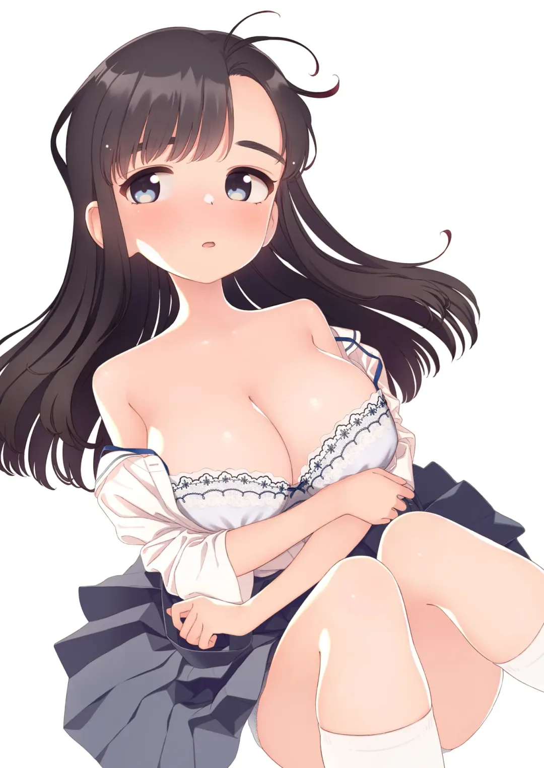 [Aratagawa Nikei] 失恋生徒会 第1話 生徒会長湯見屋詩織の失恋 Fhentai - Page 39