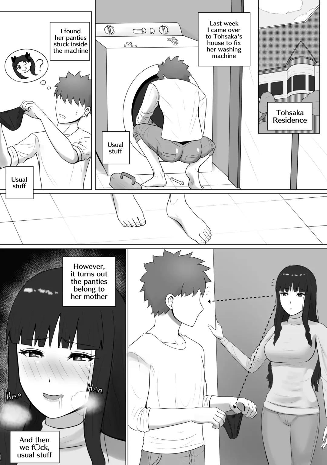 [Kmvt] Tohsaka Oyakodon Fhentai - Page 1