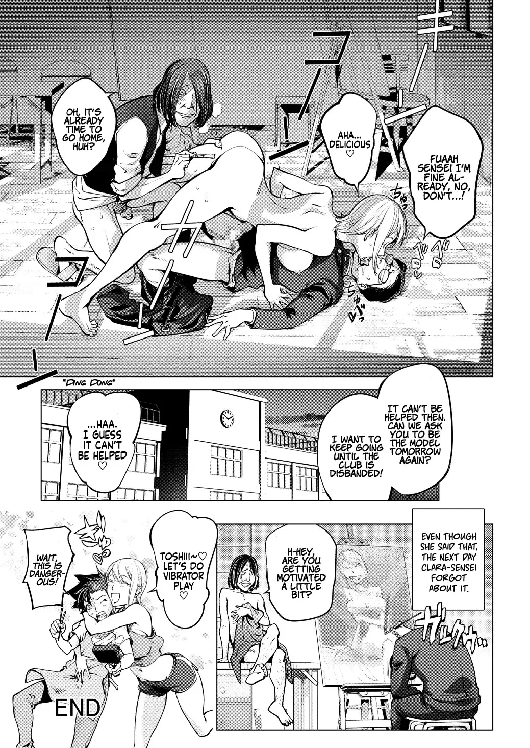 [Kon-kit] Clara-sensei no Bijutsu Kyoushitsu Fhentai - Page 33