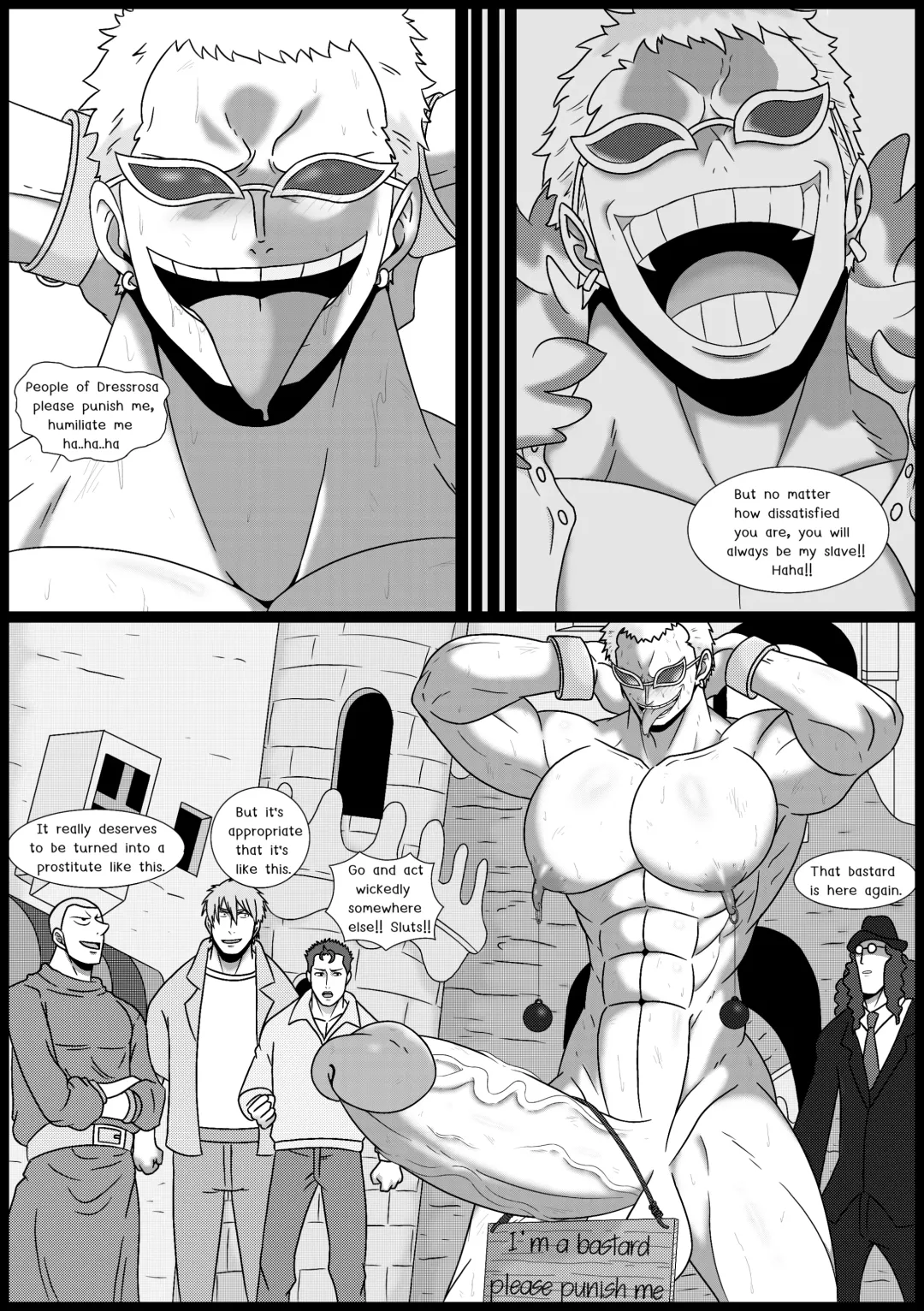 [White Moss] Law×Doflamingo Fhentai - Page 8