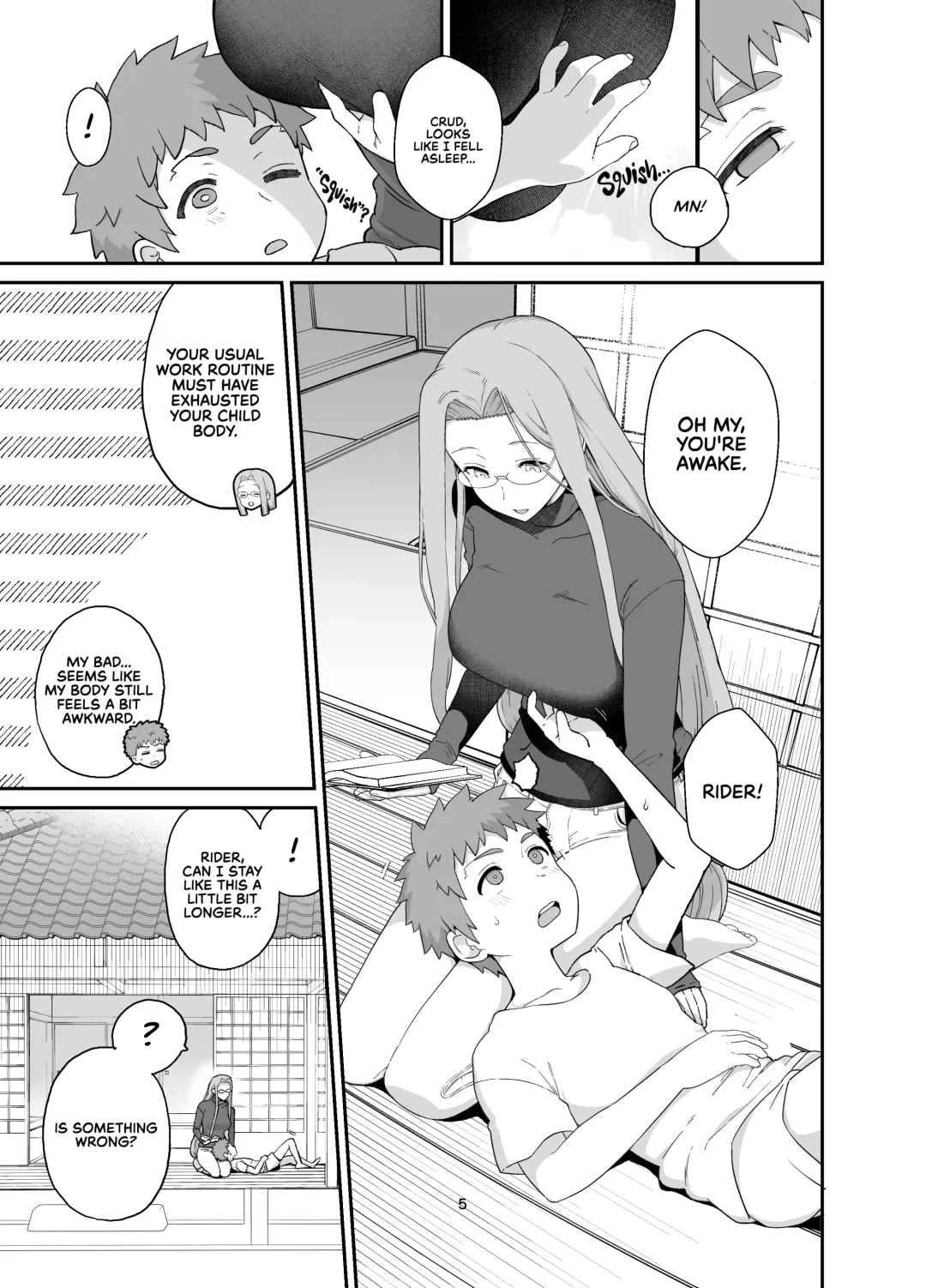 [Mo] Rider-san to Orusuban | Staying Home With Rider-san Fhentai - Page 7