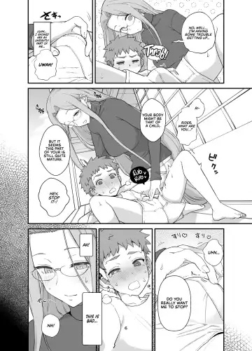 [Mo] Rider-san to Orusuban | Staying Home With Rider-san Fhentai - Page 8