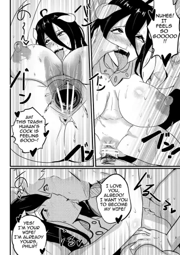 [Merkonig] B-Trayal 40 Albedo (Overlord) Censored Fhentai - Page 12