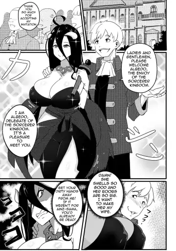 [Merkonig] B-Trayal 40 Albedo (Overlord) Censored Fhentai - Page 2