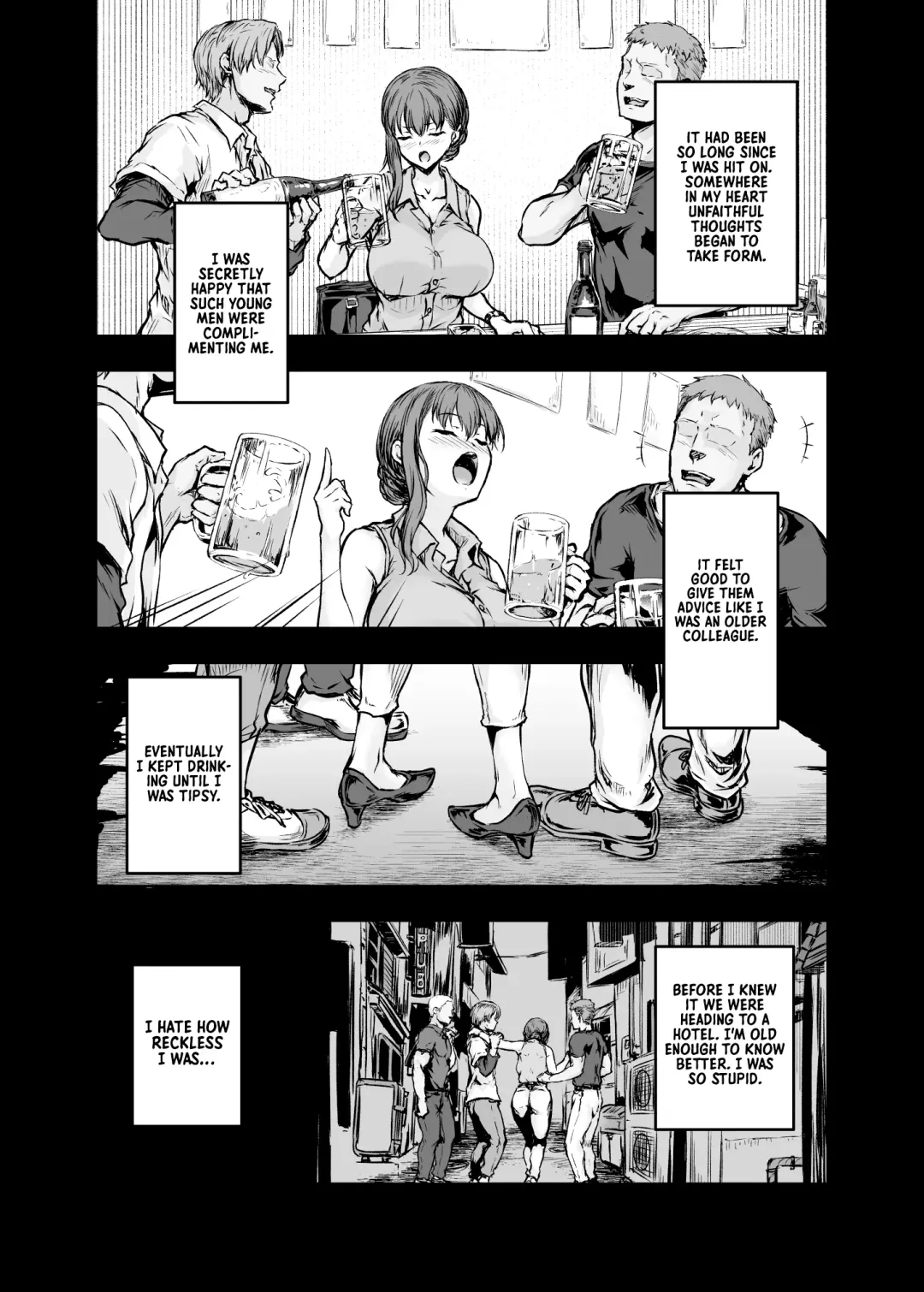 [Ohnaka Ito] Watashi... Kaerare Chaimashita. -AroThir OL ga Yarichin Daigakusei-tachi no Chinpo ni Dohamari suru made- Fhentai - Page 11