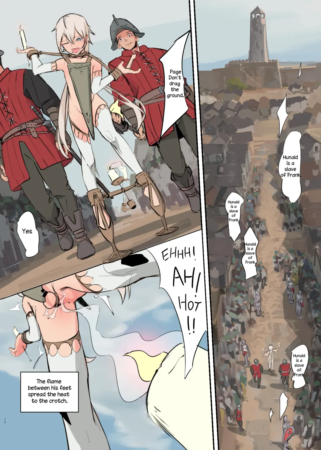 [Hakuyagen] Hostage Slave of the Empire - The Candle Boy Fhentai - Page 10