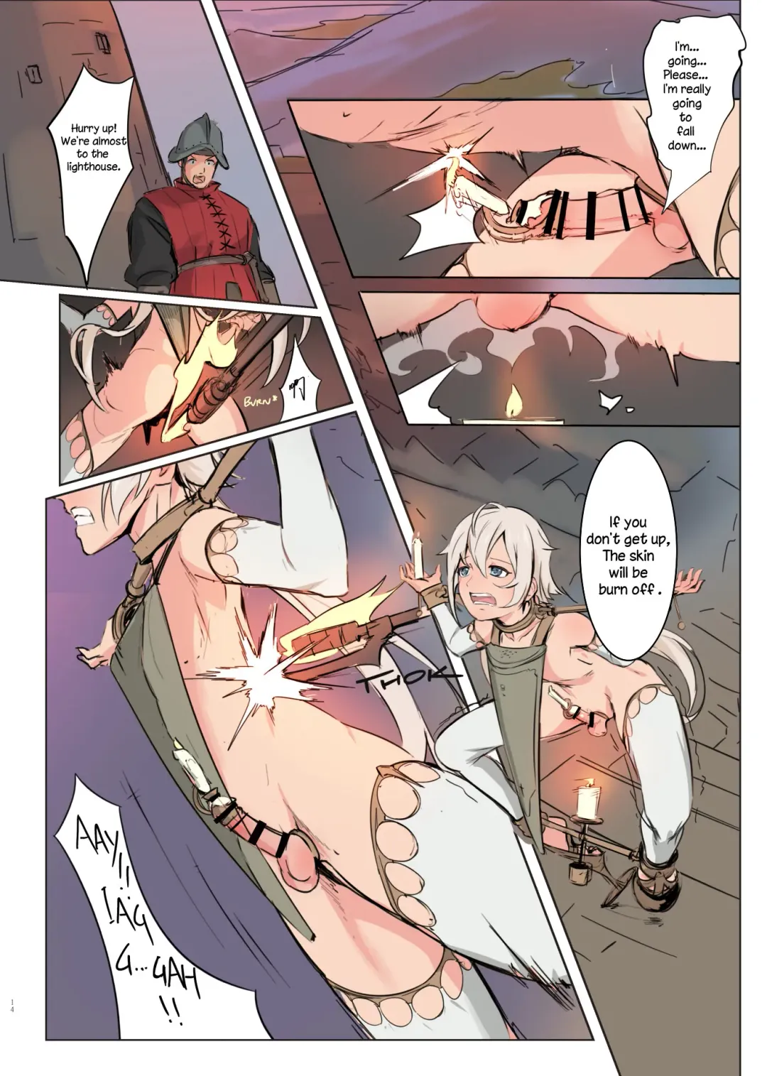[Hakuyagen] Hostage Slave of the Empire - The Candle Boy Fhentai - Page 14
