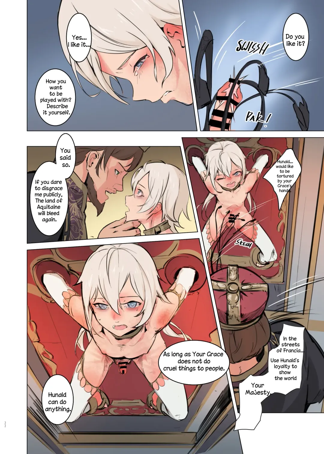 [Hakuyagen] Hostage Slave of the Empire - The Candle Boy Fhentai - Page 22