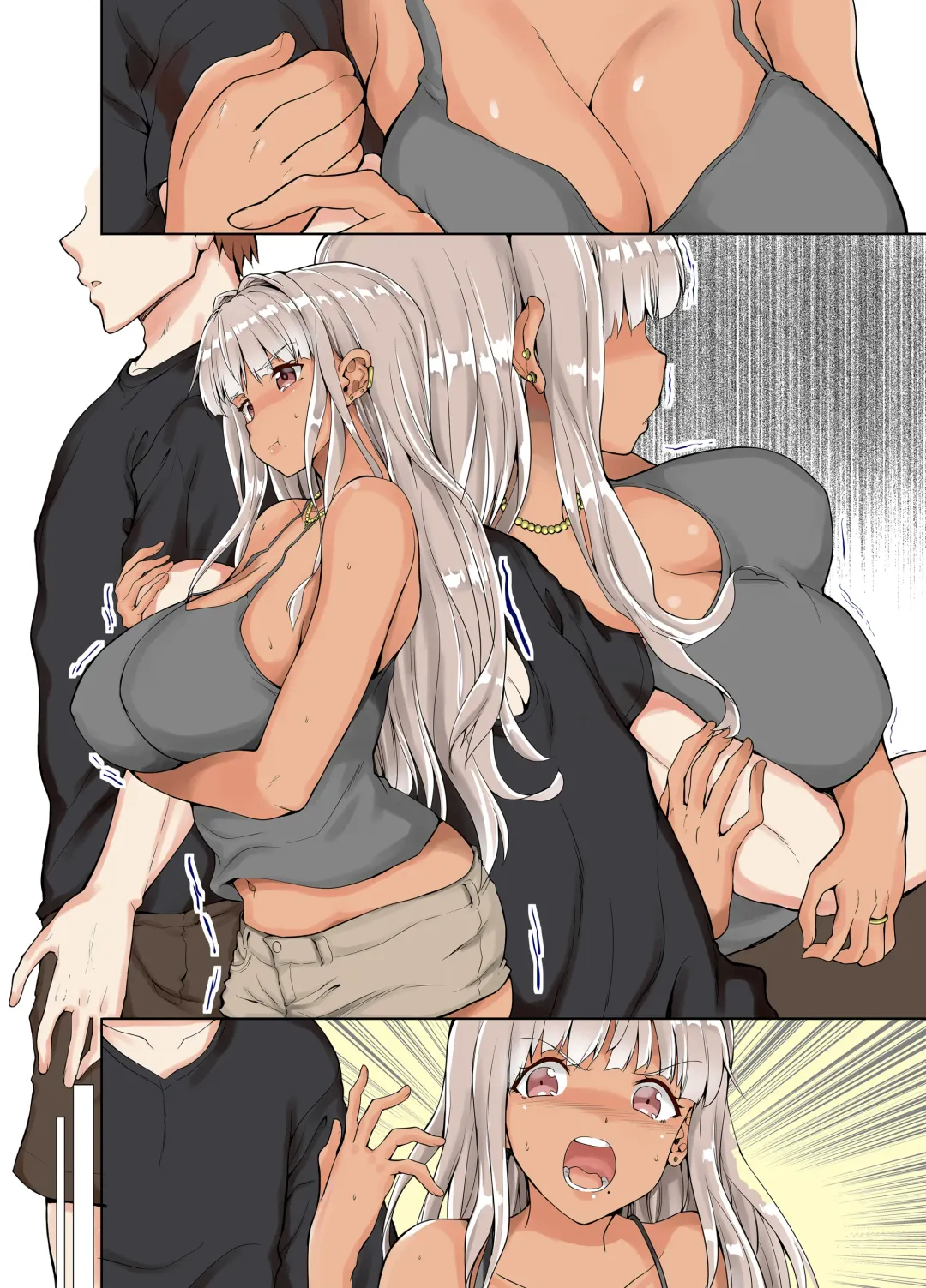 [Kaduchi] Inaka no Kuro Gal JK to Kekkon Shita Nichijou Fhentai - Page 36