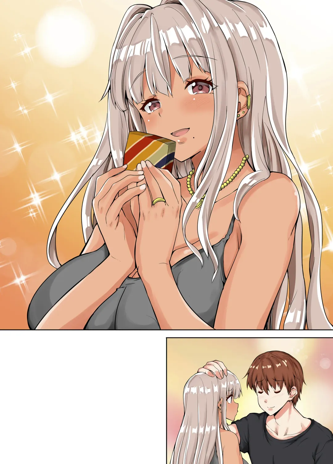 [Kaduchi] Inaka no Kuro Gal JK to Kekkon Shita Nichijou Fhentai - Page 38