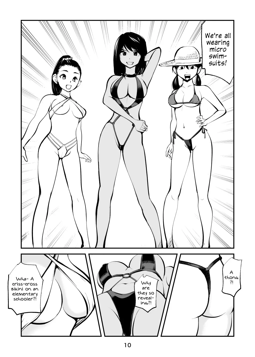[Makunouchi] Denma Kyoudai & Juumai in Beach | Electric Massage Siblings & Cousins at the Beach Fhentai - Page 10