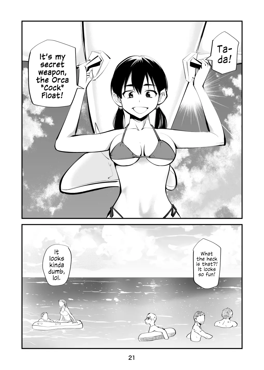 [Makunouchi] Denma Kyoudai & Juumai in Beach | Electric Massage Siblings & Cousins at the Beach Fhentai - Page 21