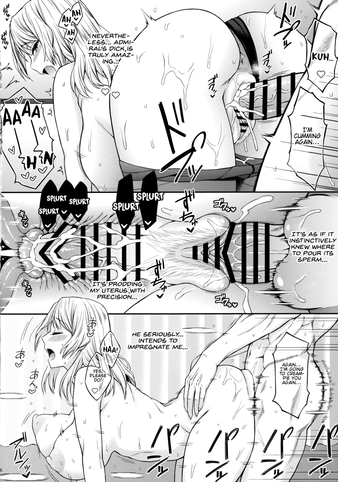 [Uron Rei] Houston-san to Kodzukuri o Ippai Ganbaru Ohanashi. | A story about tireless baby-making efforts with Houston Fhentai - Page 17