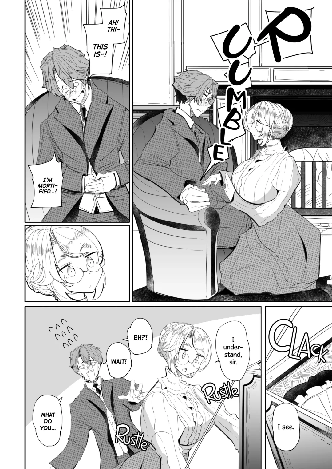 [Tsumetoro] Shinshi Tsuki Maid no Sophie-san Soushuuhen | Gentleman's Maid Sophie: Compilation 1 (decensored) Fhentai - Page 12