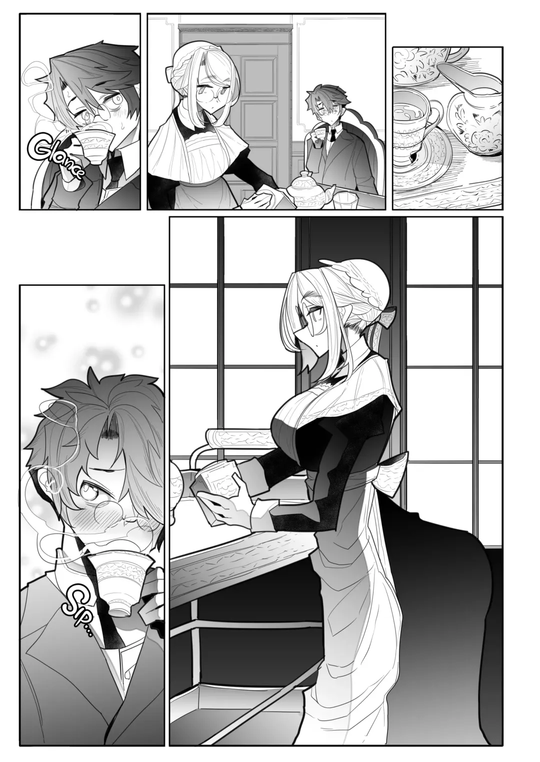 [Tsumetoro] Shinshi Tsuki Maid no Sophie-san Soushuuhen | Gentleman's Maid Sophie: Compilation 1 (decensored) Fhentai - Page 121