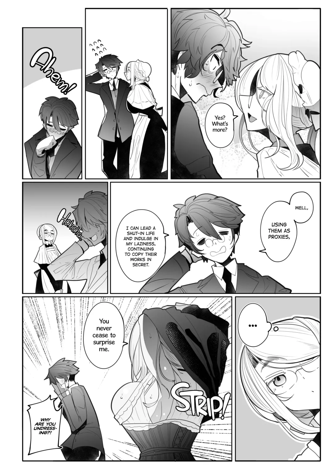[Tsumetoro] Shinshi Tsuki Maid no Sophie-san Soushuuhen | Gentleman's Maid Sophie: Compilation 1 (decensored) Fhentai - Page 129