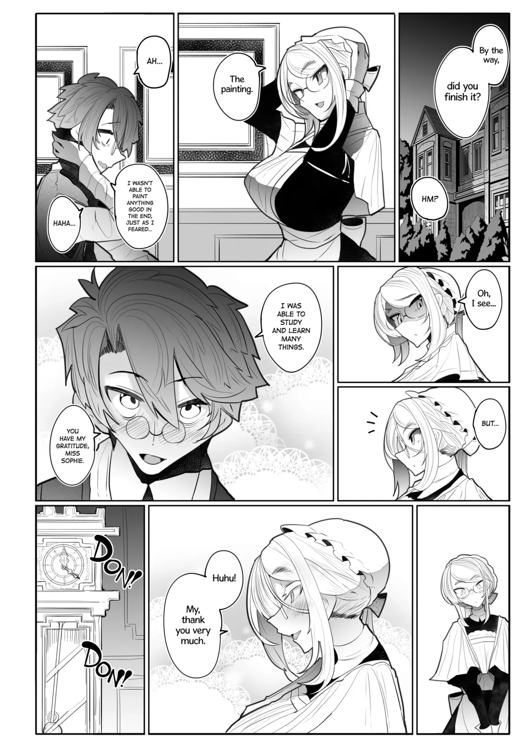[Tsumetoro] Shinshi Tsuki Maid no Sophie-san Soushuuhen | Gentleman's Maid Sophie: Compilation 1 (decensored) Fhentai - Page 167