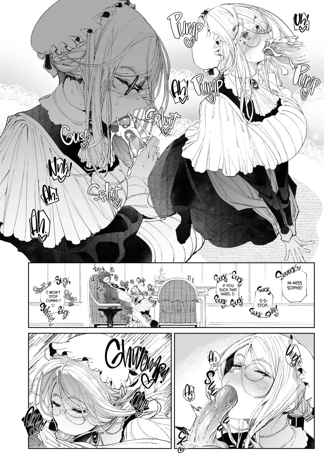 [Tsumetoro] Shinshi Tsuki Maid no Sophie-san Soushuuhen | Gentleman's Maid Sophie: Compilation 1 (decensored) Fhentai - Page 183