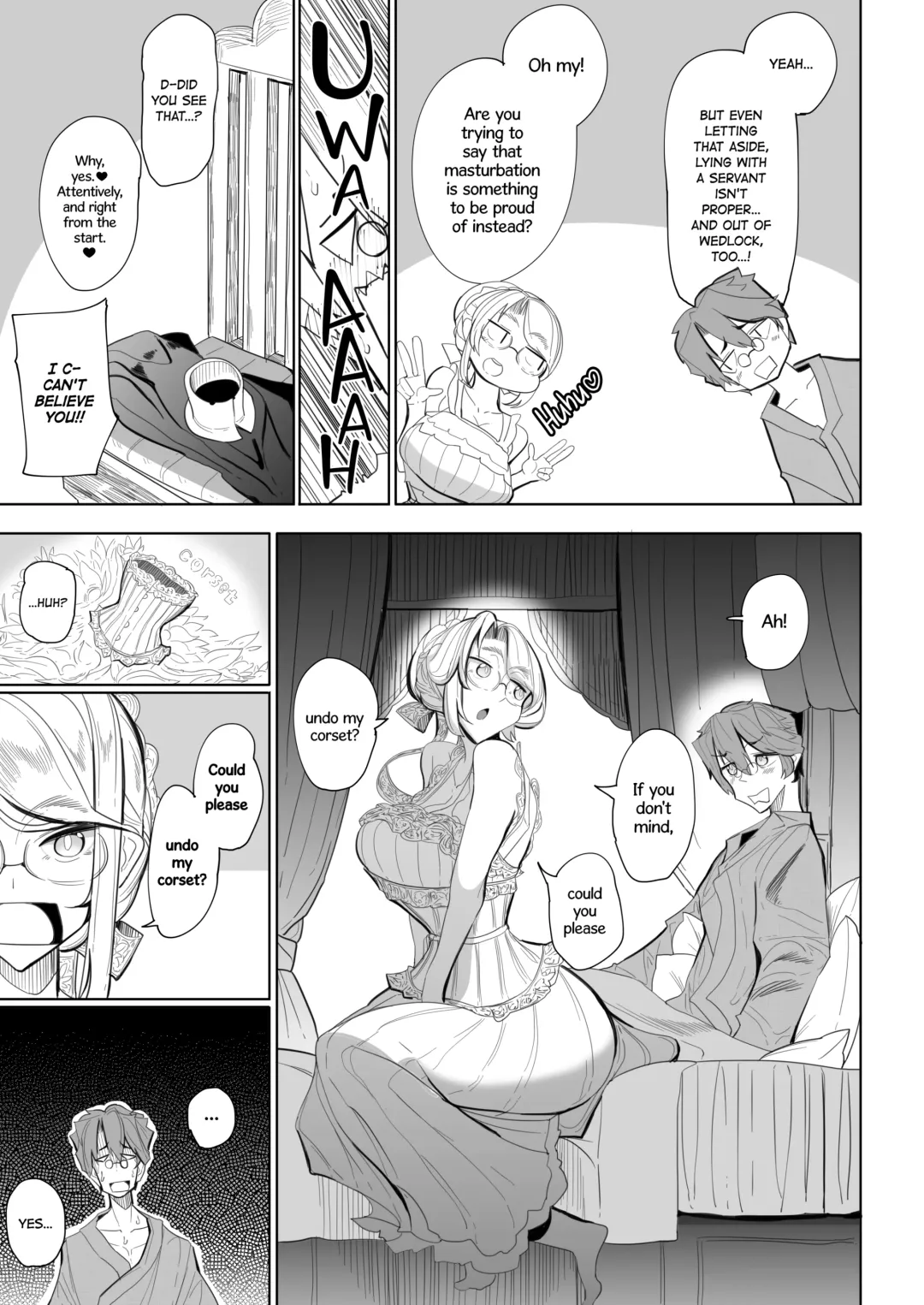 [Tsumetoro] Shinshi Tsuki Maid no Sophie-san Soushuuhen | Gentleman's Maid Sophie: Compilation 1 (decensored) Fhentai - Page 35