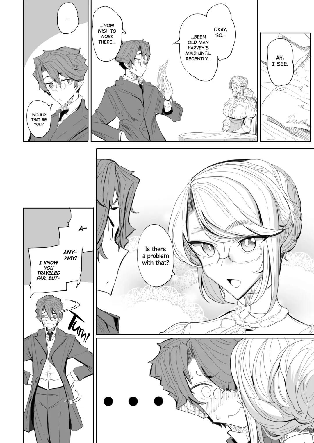 [Tsumetoro] Shinshi Tsuki Maid no Sophie-san Soushuuhen | Gentleman's Maid Sophie: Compilation 1 (decensored) Fhentai - Page 8