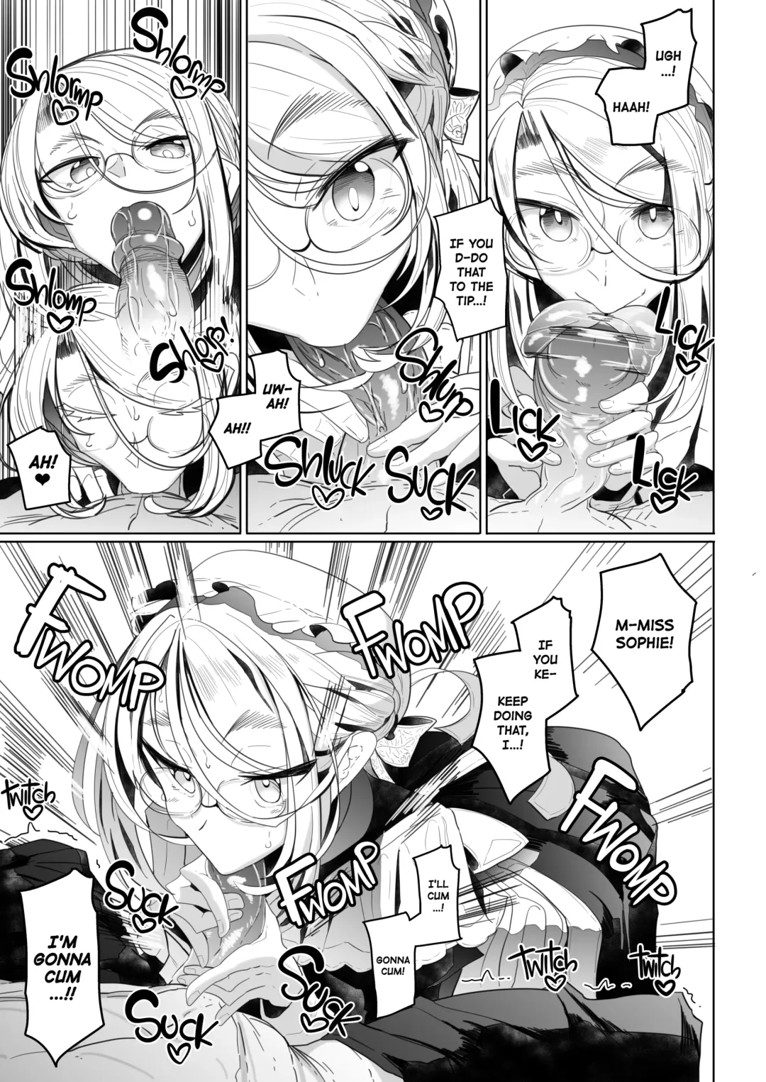 [Tsumetoro] Shinshi Tsuki Maid no Sophie-san Soushuuhen | Gentleman's Maid Sophie: Compilation 1 (decensored) Fhentai - Page 85