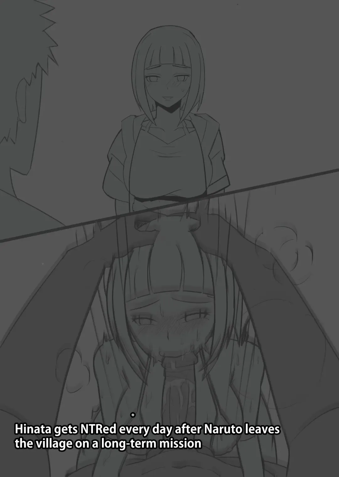 [Bata13] Hinata ga Netorareru Manga | Hinata Gets NTRed Manga Fhentai - Page 1