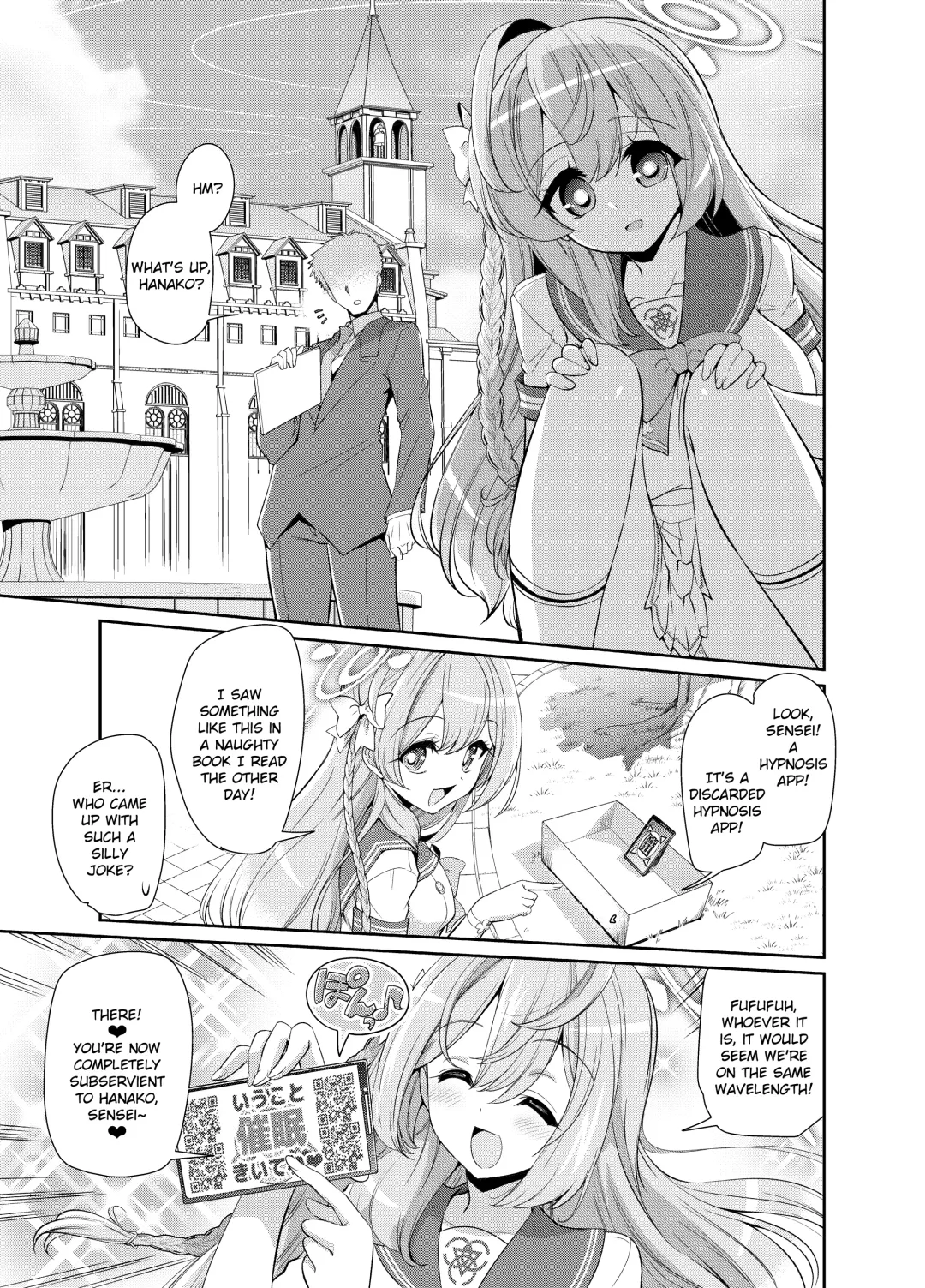 [Yokoshima Takemaru] Sensei o Saimin shite Zenbu Shihai saretai Hanako-san | Hanako Wants to Hypnotize Sensei and be Dominated by Him Fhentai - Page 3