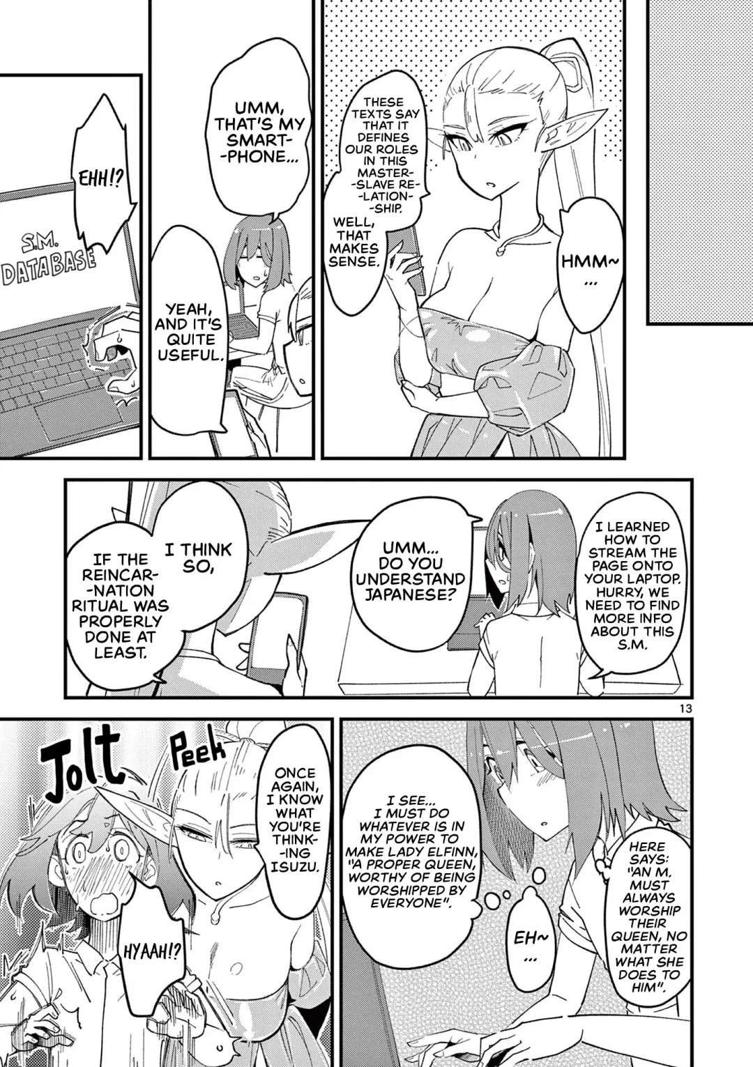 [Clover] Elf ga Joou-sama! Ch. 2 | That Elf is My Queen! Ch. 2 Vol.1 Fhentai - Page 13