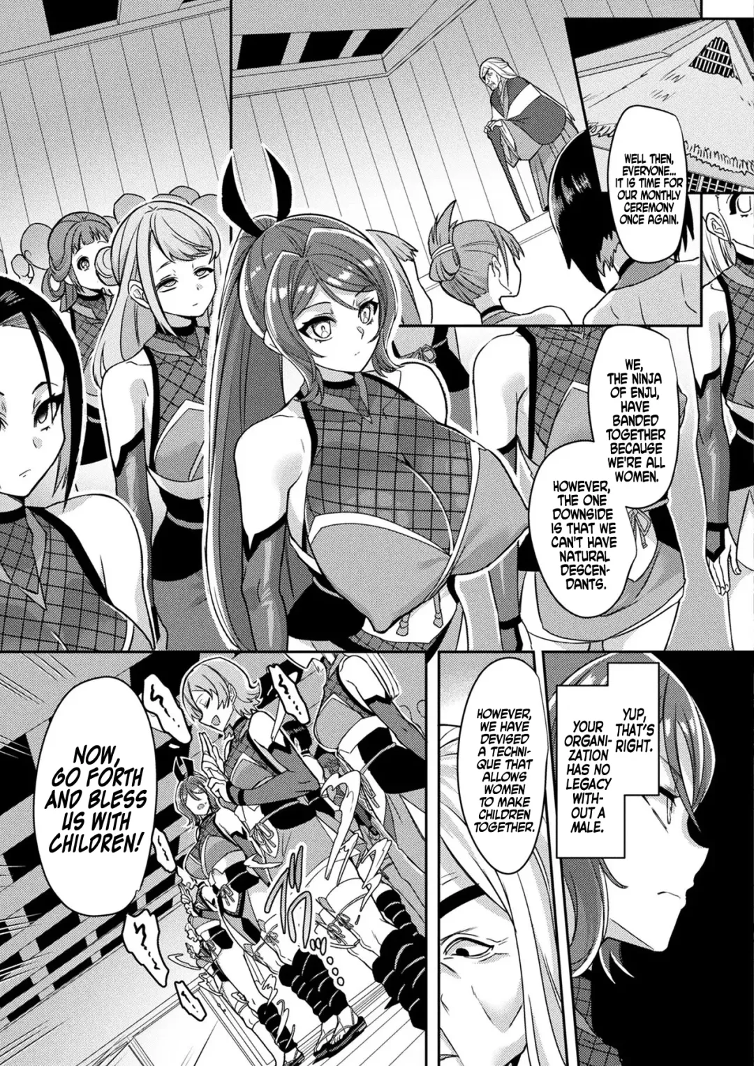 [Kouji] Kunoichi no Sato no Himitsu | The Secret of the Kunoichi Village Fhentai - Page 3