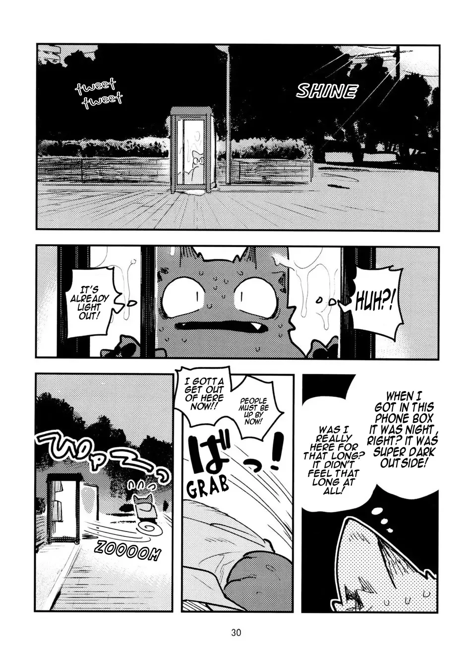 [Inax] Nekoda-kun at the phone box!!!! Fhentai - Page 30