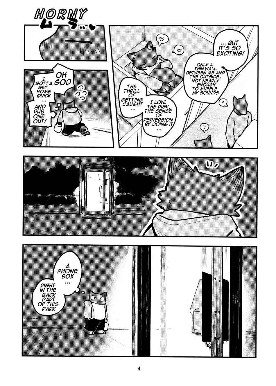 [Inax] Nekoda-kun at the phone box!!!! Fhentai - Page 4