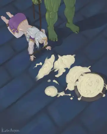 [Kataaoyoc] 在兽人监狱中的吉安娜(djsymq机翻汉化)Jaina in Orc Horny Jail Fhentai - Page 6