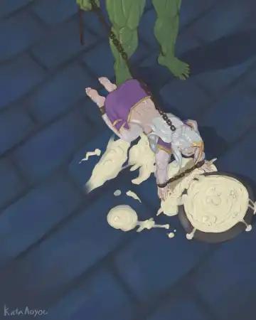 [Kataaoyoc] 在兽人监狱中的吉安娜(djsymq机翻汉化)Jaina in Orc Horny Jail Fhentai - Page 7