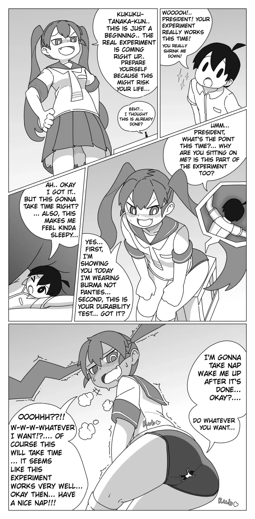 [Gts Tamago] Shrink Experiment Fhentai - Page 1