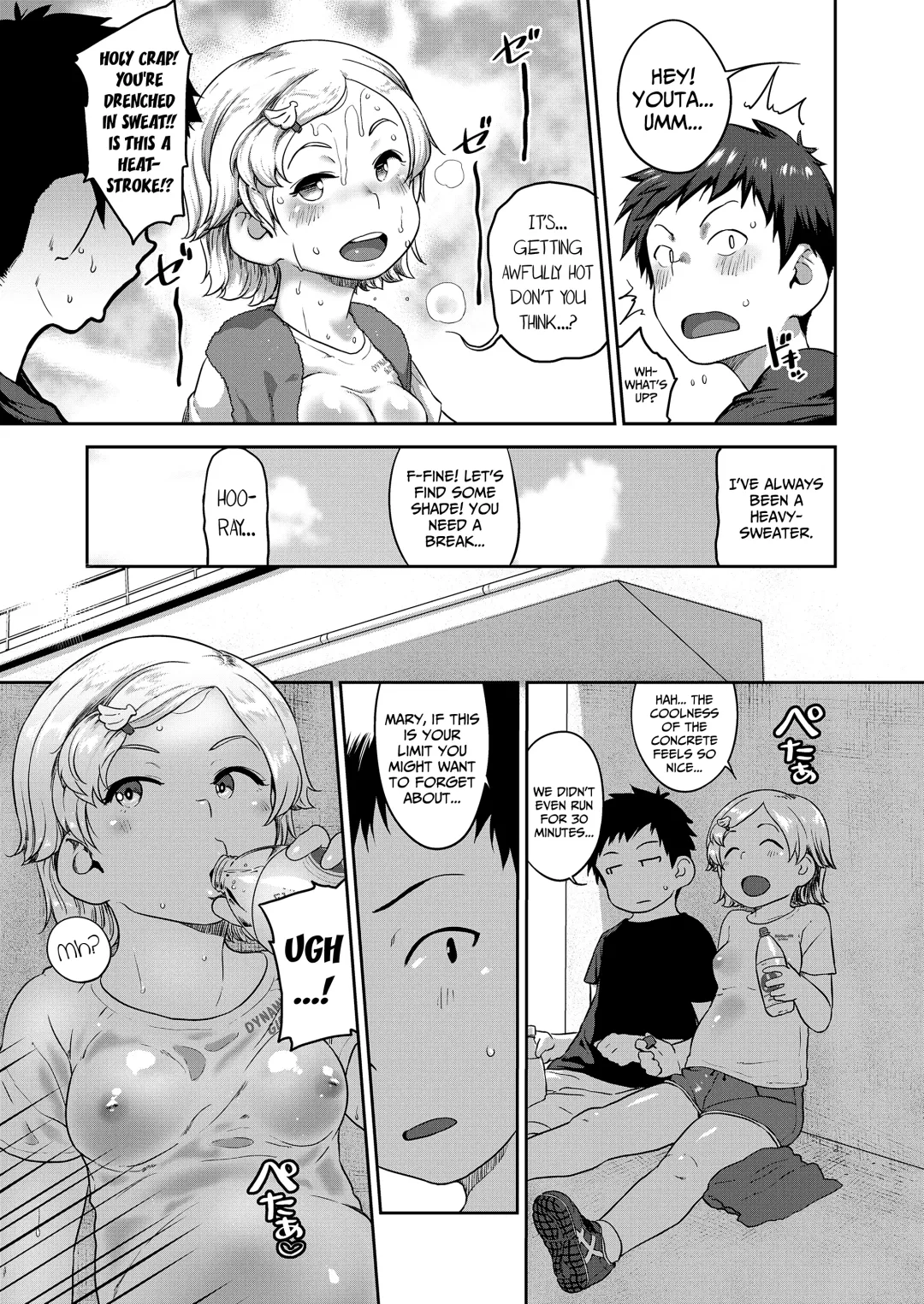 [Chiguchi Miri] Natsu no Gozen wa Diet | Summer Mornings Are Made For Losing-Weight Fhentai - Page 3