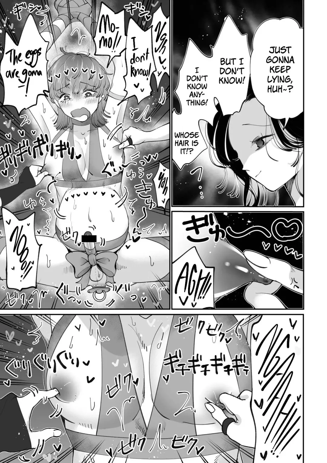 [Teriyaki Sasami] Sanran Play Pink Blue | Oviposition Play Pink Blue Fhentai - Page 14