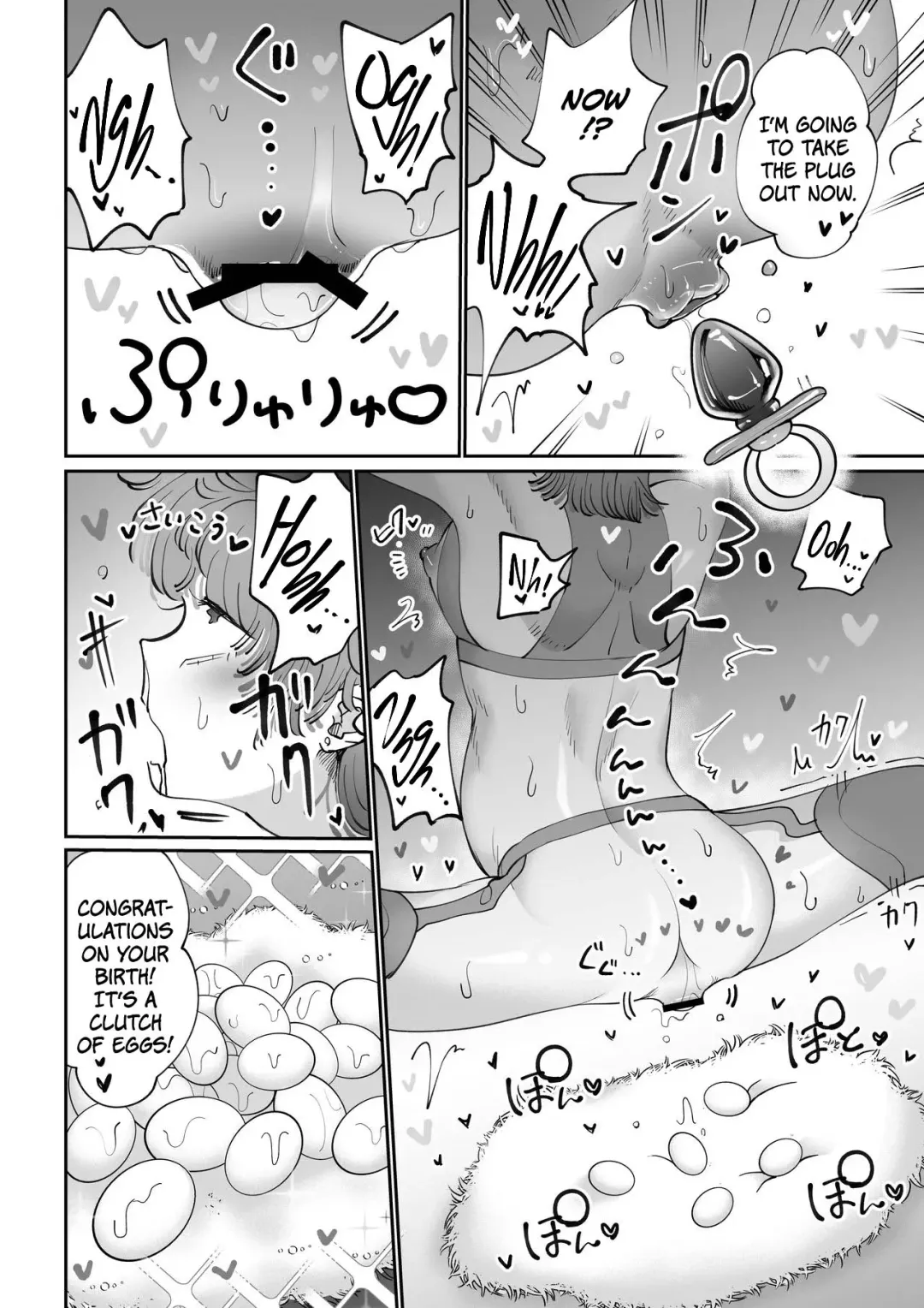 [Teriyaki Sasami] Sanran Play Pink Blue | Oviposition Play Pink Blue Fhentai - Page 21